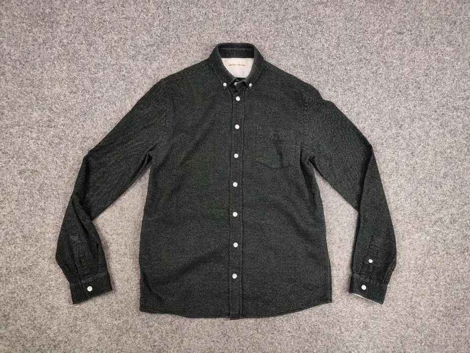 Libertine-Libertine Libertine libertine Hunter Flannel Dark Green Button Shirt Size US S / EU 44-46 / 1 - 6 Thumbnail