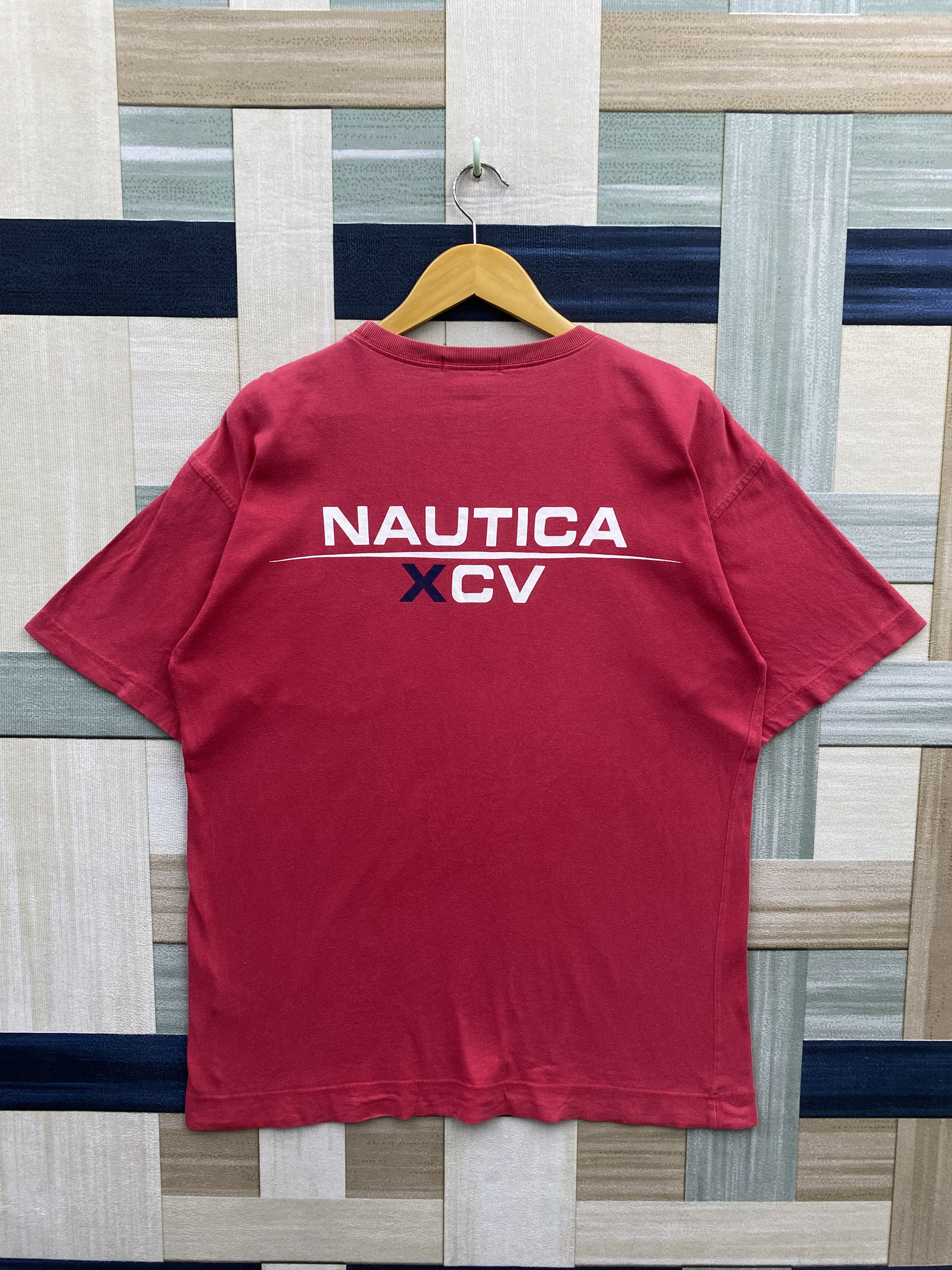 Nautica × Vintage Vintage Nautica XCV T-Shirt Size US L / EU 52-54 / 3 - 1 Thumbnail
