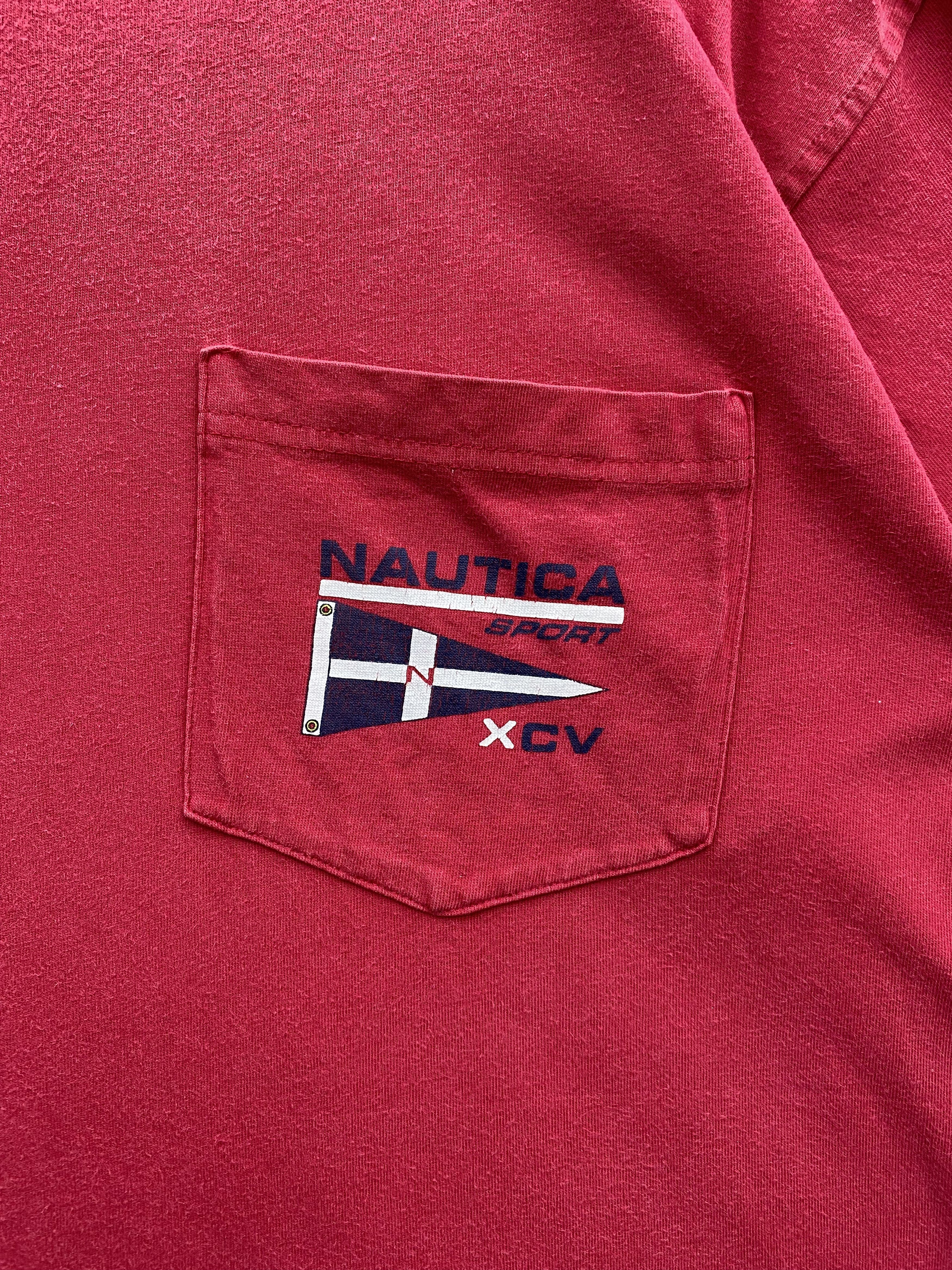 Nautica × Vintage Vintage Nautica XCV T-Shirt Size US L / EU 52-54 / 3 - 4 Thumbnail