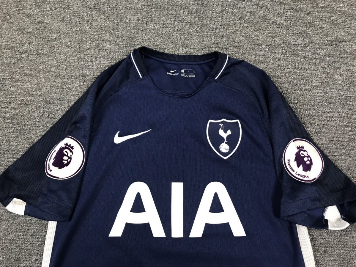 Nike TOTTENHAM HOTSPUR FC 2017-18 AWAY,NIKE,SOCCER JERSEY Size US S / EU 44-46 / 1 - 4 Thumbnail