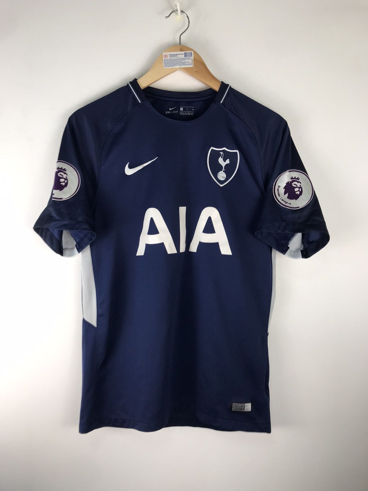 Nike TOTTENHAM HOTSPUR FC 2017-18 AWAY,NIKE,SOCCER JERSEY Size US S / EU 44-46 / 1 - 1 Thumbnail