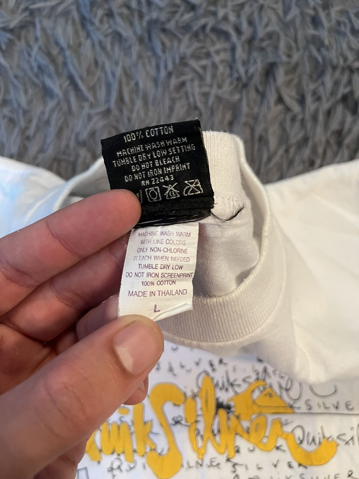 Quiksilver × Vintage Quiksilver 90s vintage surfing t-shirt Size US XL / EU 56 / 4 - 5 Thumbnail