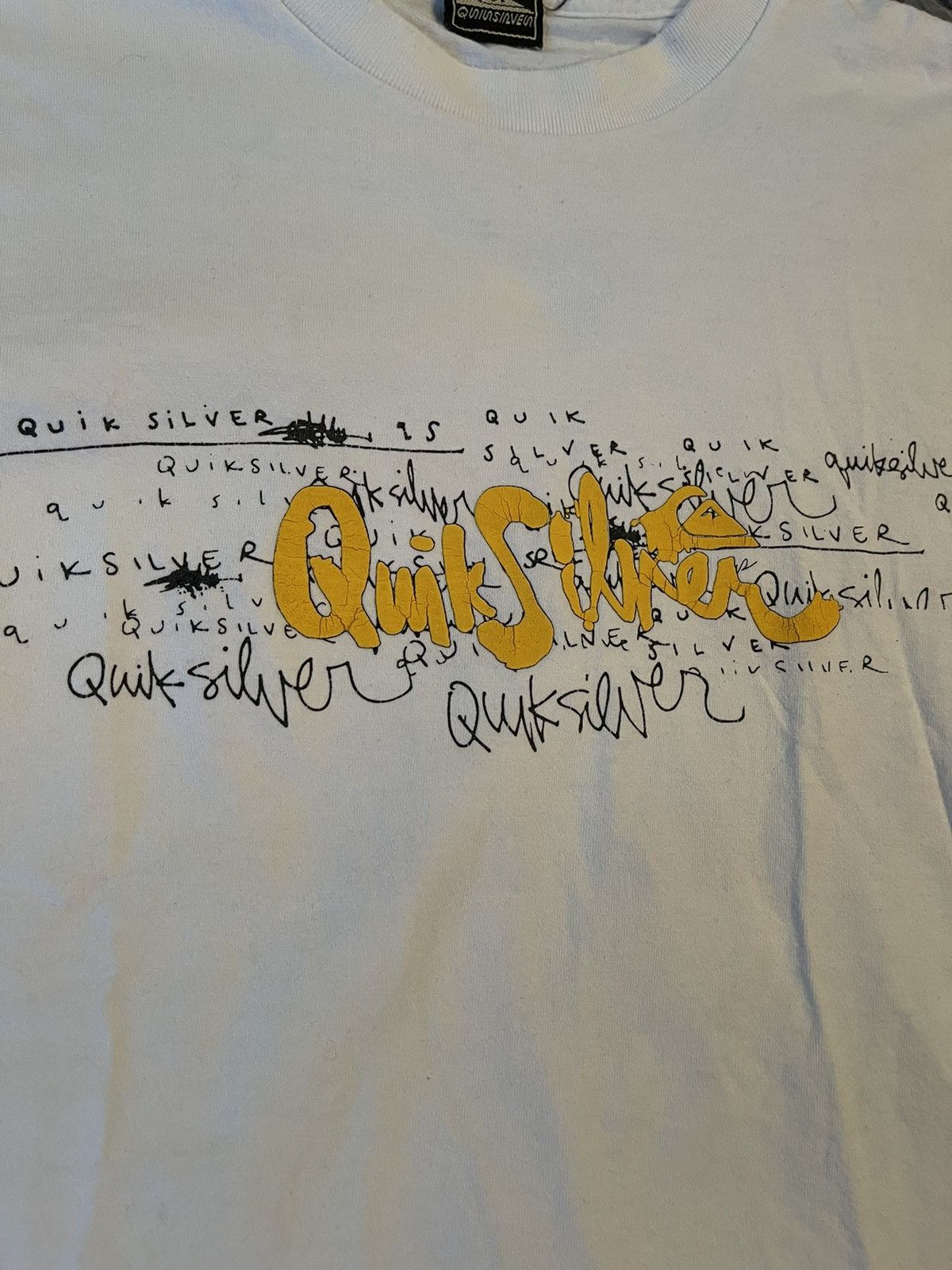 Quiksilver × Vintage Quiksilver 90s vintage surfing t-shirt Size US XL / EU 56 / 4 - 2 Thumbnail