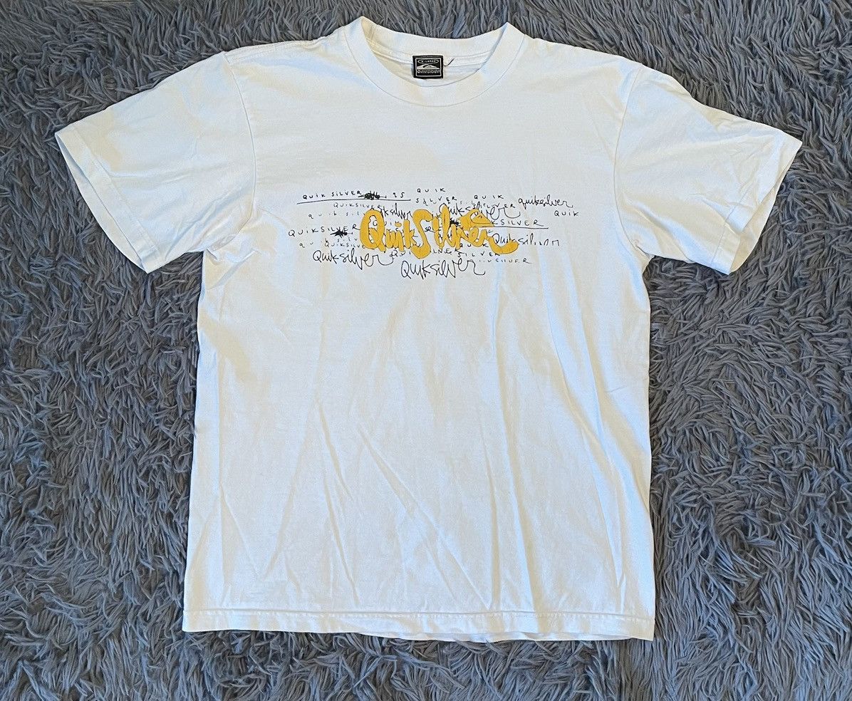 Quiksilver × Vintage Quiksilver 90s vintage surfing t-shirt Size US XL / EU 56 / 4 - 1 Thumbnail