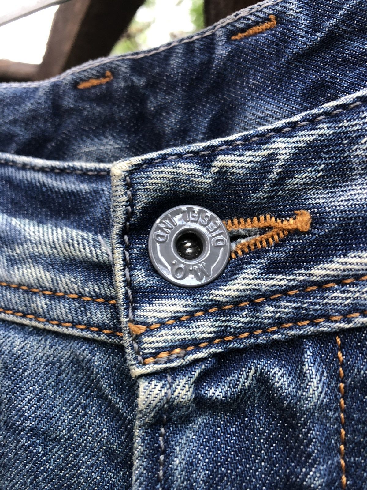 Diesel Vintage 90's Diesel Thrashed Denim Pants Size US 38 / EU 54 - 9 Thumbnail