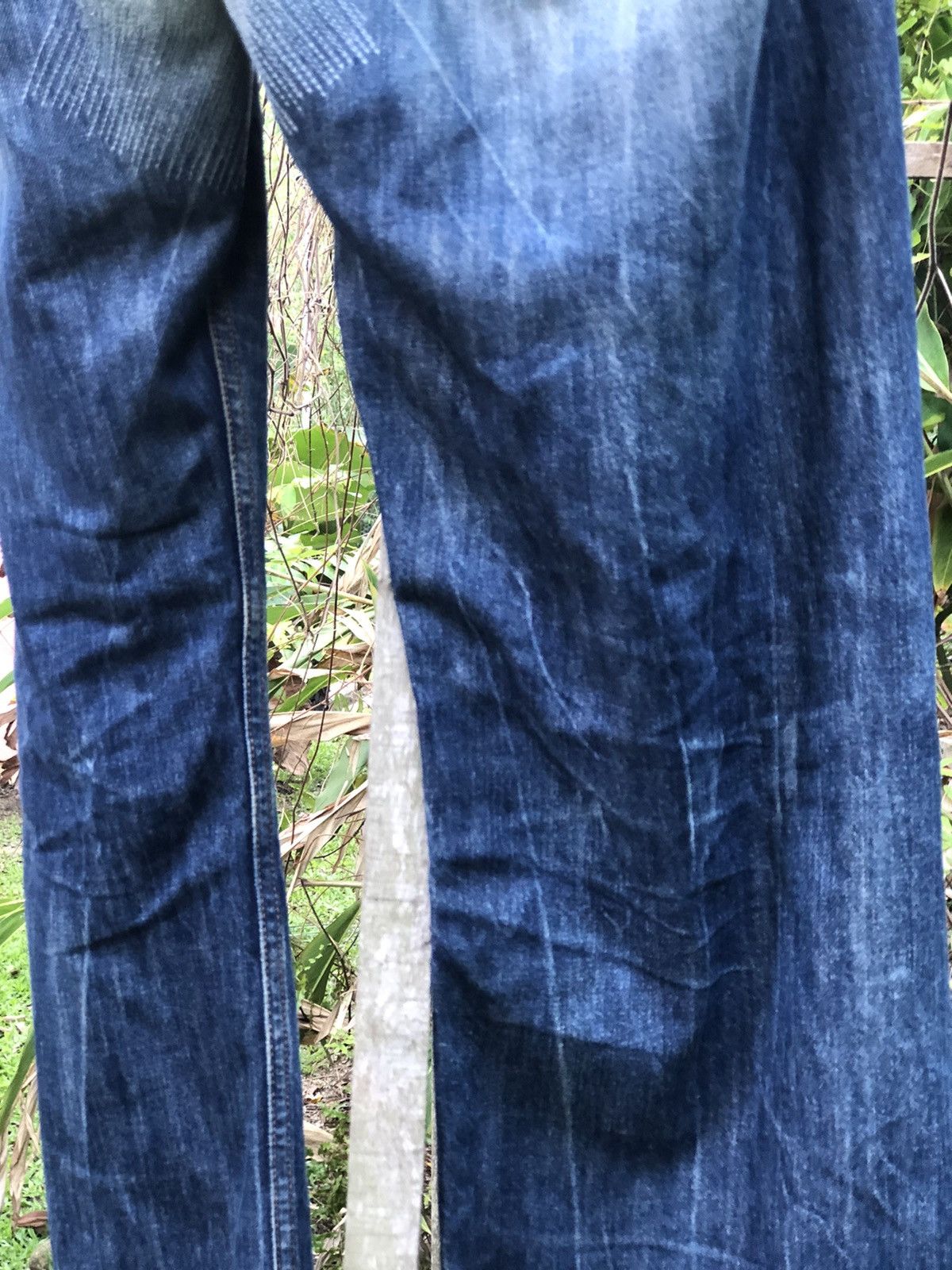 Diesel Vintage 90's Diesel Thrashed Denim Pants Size US 38 / EU 54 - 7 Thumbnail