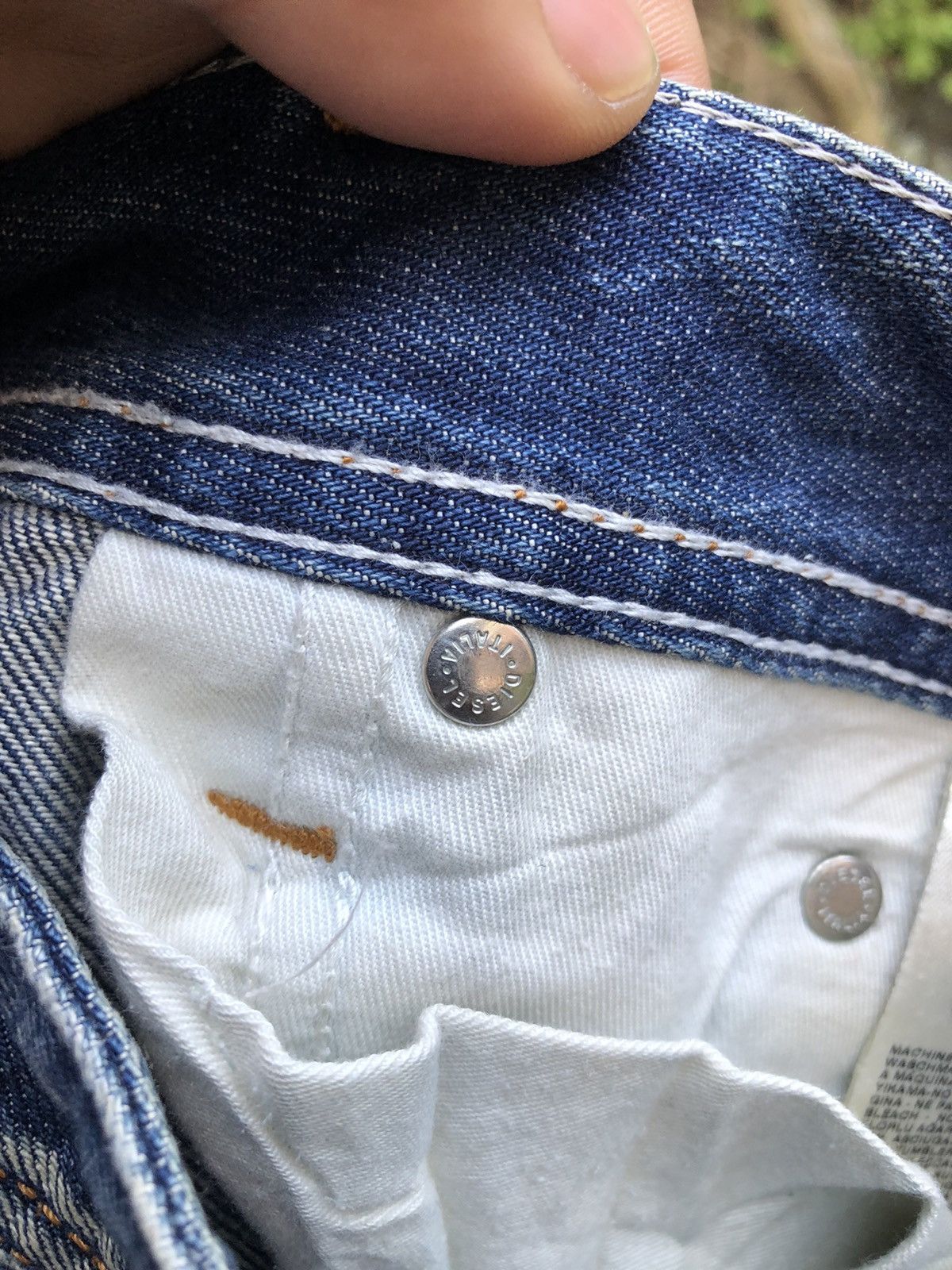 Diesel Vintage 90's Diesel Thrashed Denim Pants Size US 38 / EU 54 - 14 Thumbnail