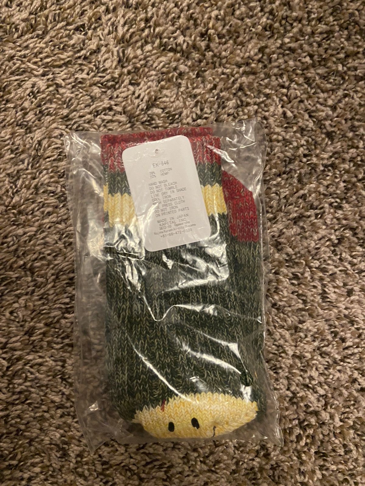 Kapital Kapital Smiley Yarn Socks Grailed