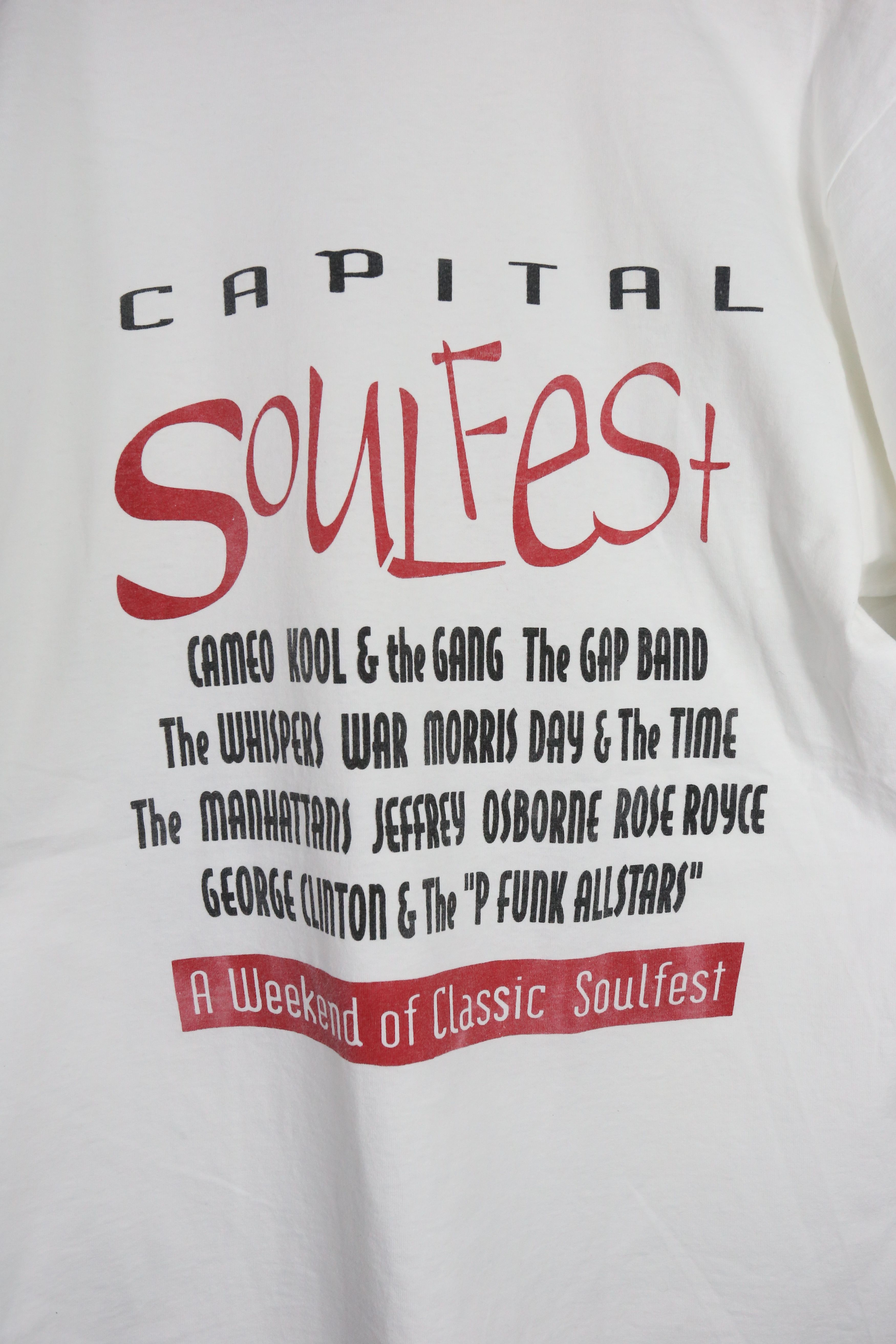 Band Tees × Vintage GTMA281 Vtg. Capital soul festival 98 jazz music shirt (XL) Size US XL / EU 56 / 4 - 5 Thumbnail