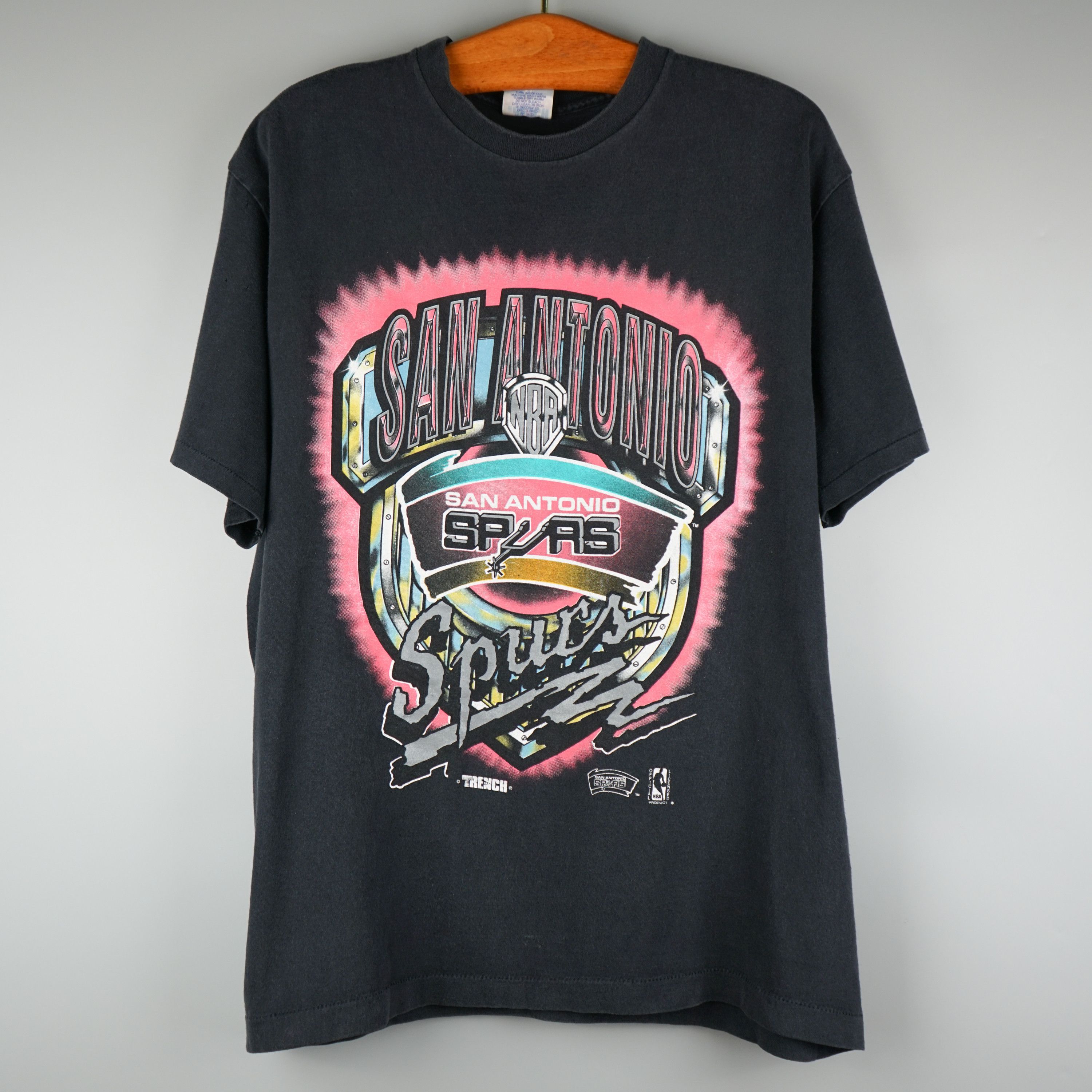 1990s San Antonio Spurs basketball t-shirt
