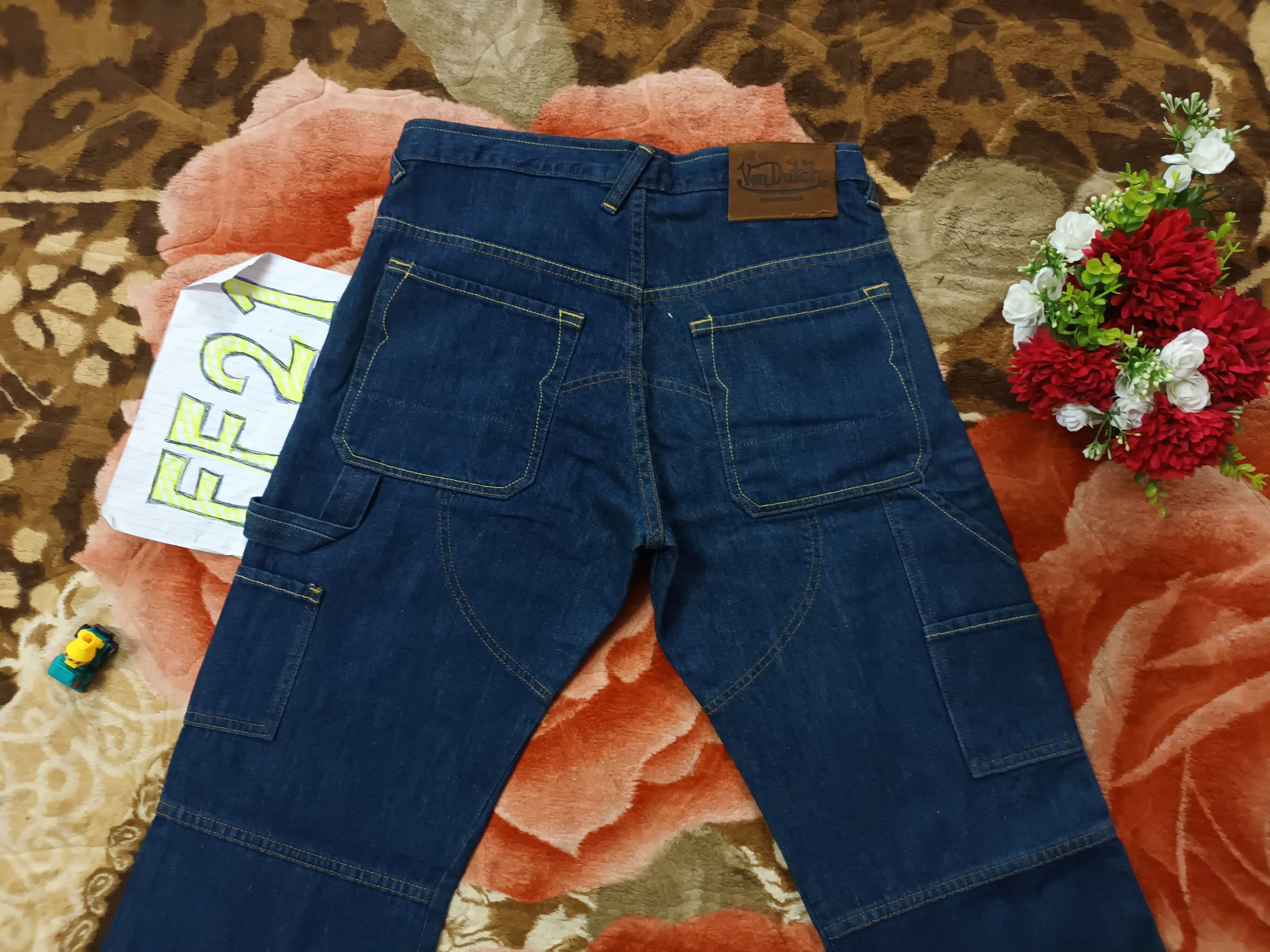 Von Dutch 🔥 VON DUCTH CARPENTER DENIM PANTS🔥 Size US 30 / EU 46 - 7 Thumbnail