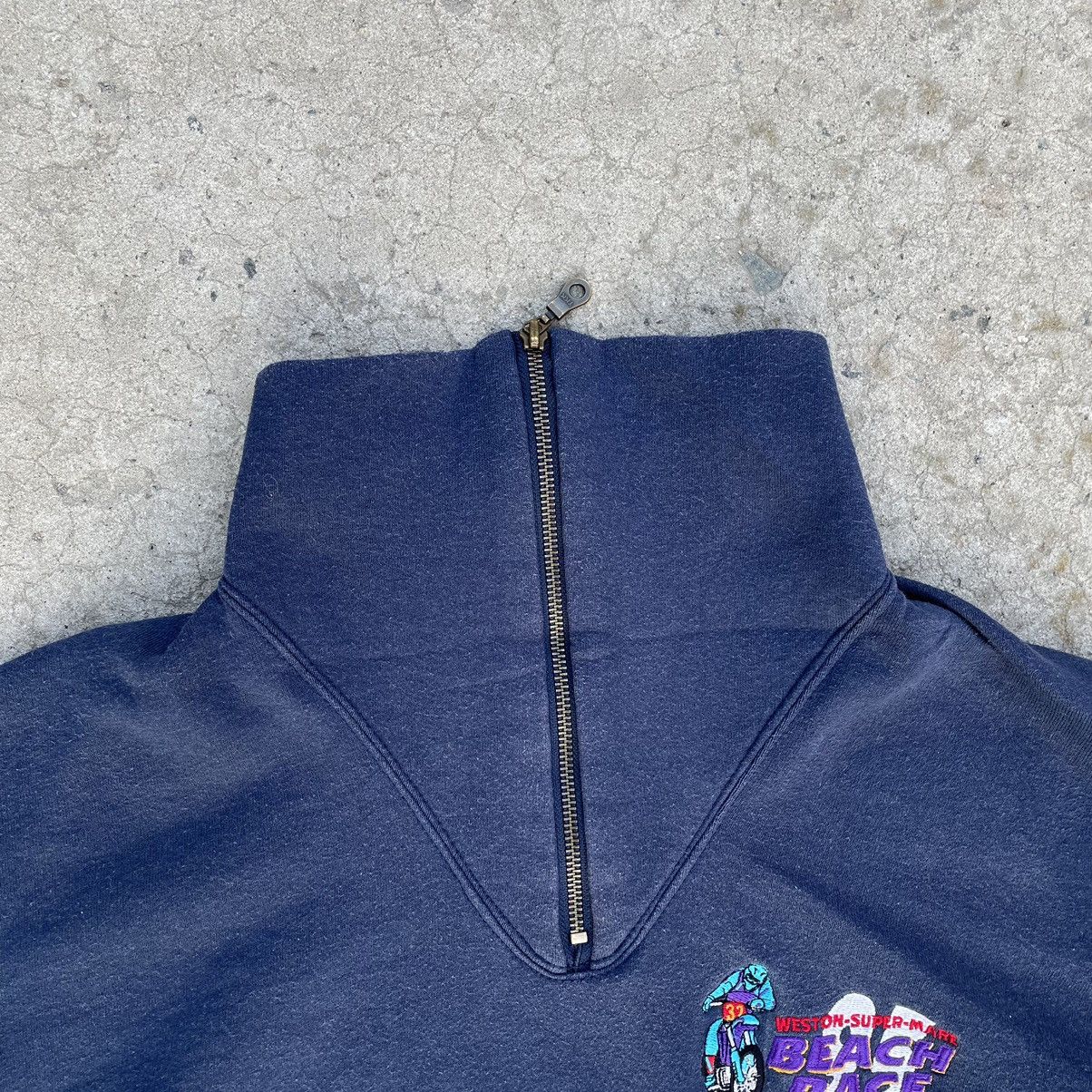 Other Vintage Sweater Zip 1/4 Beach Race Moto Westor Super Mare Size US XL / EU 56 / 4 - 7 Thumbnail