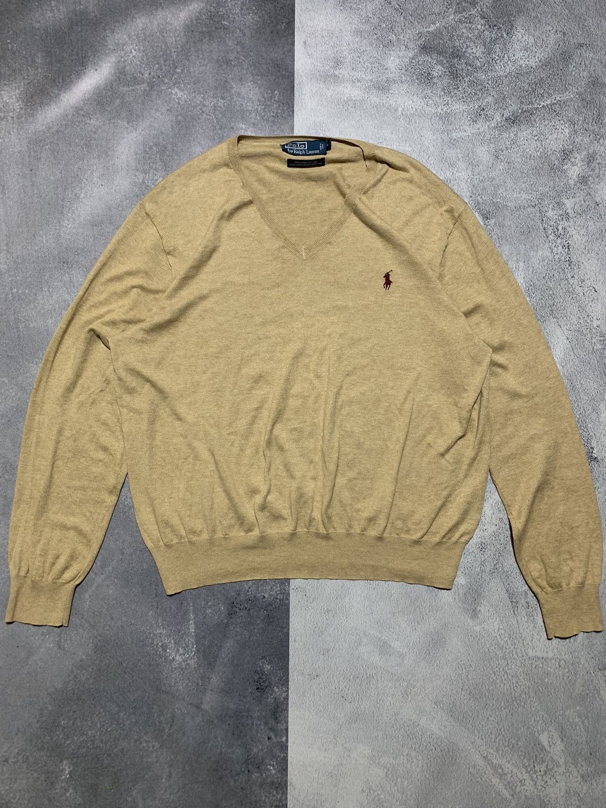 Polo Ralph Lauren Vintage 90s Polo Ralph Lauren sweater old money style size L Size US L / EU 52-54 / 3 - 1 Thumbnail