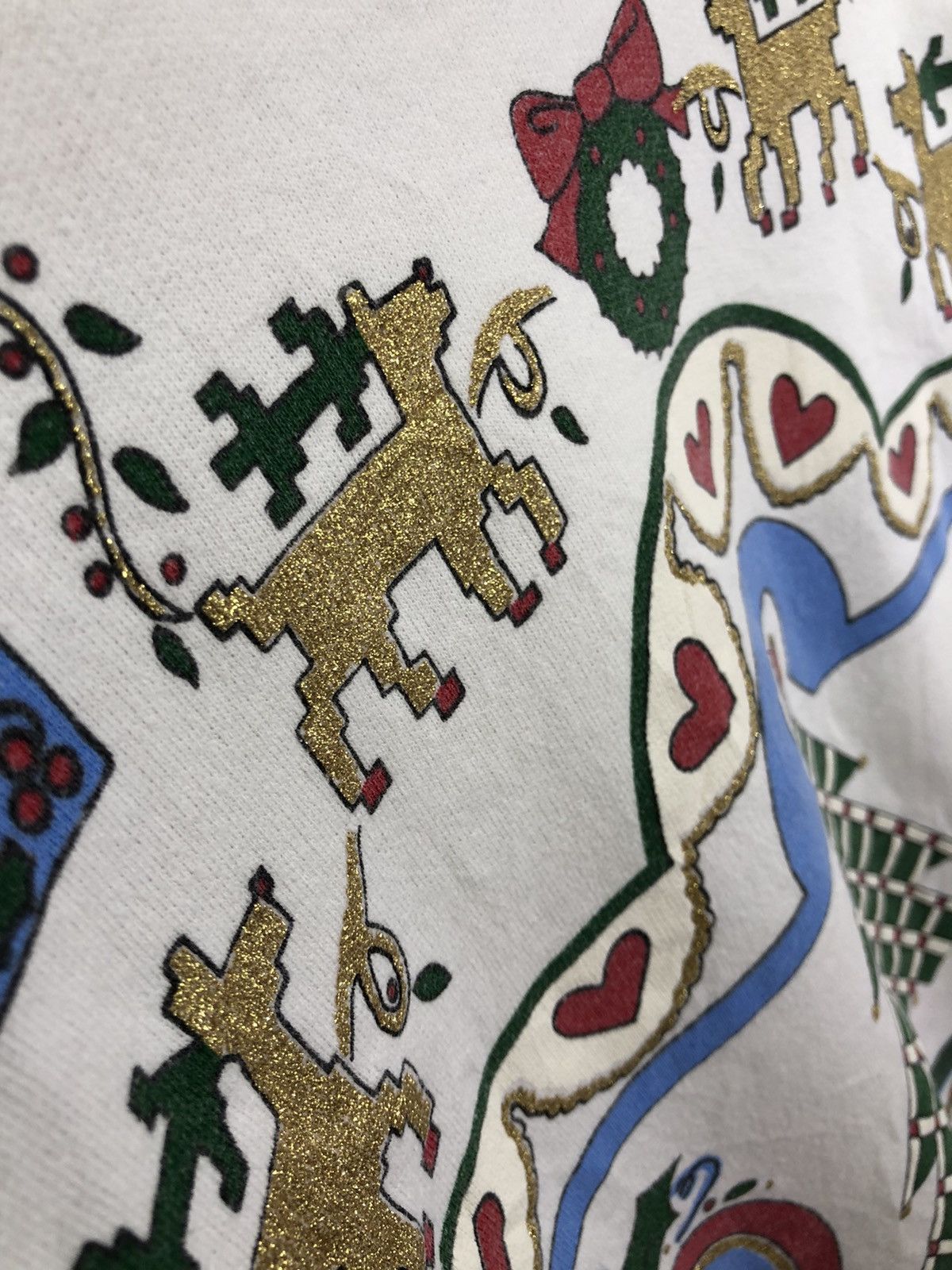 Cabin Creek × Vintage Vintage Christmas Fullprint Crewneck Sweatshirt©️1991 Size US L / EU 52-54 / 3 - 6 Thumbnail
