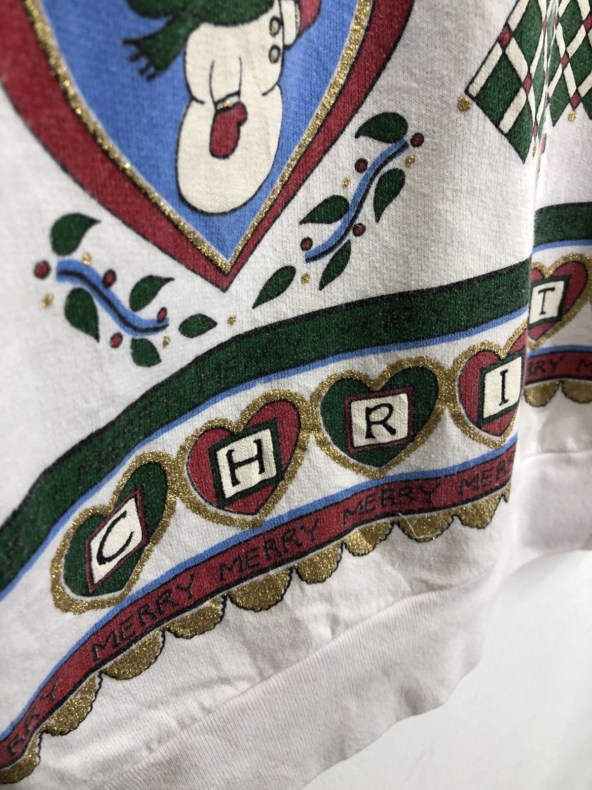 Cabin Creek × Vintage Vintage Christmas Fullprint Crewneck Sweatshirt©️1991 Size US L / EU 52-54 / 3 - 8 Thumbnail