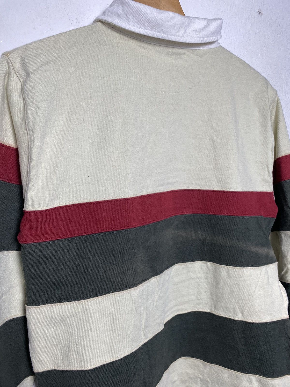 Vans × Vintage Vintage Vans Striped Rugby Shirt Size US S / EU 44-46 / 1 - 5 Thumbnail