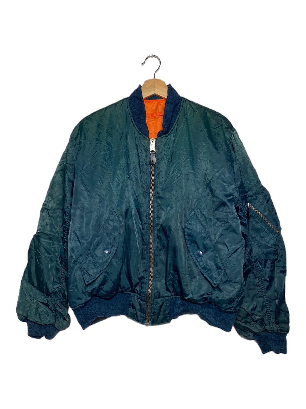 Japanese Brand × Vintage Vintage Flight Tactical Bomber Reversible Jacket Size US M / EU 48-50 / 2 - 1 Thumbnail