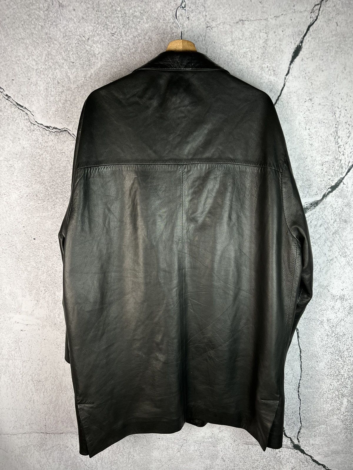 Other Vintage avant garde Italian designer leather jacket Size US L / EU 52-54 / 3 - 2 Thumbnail