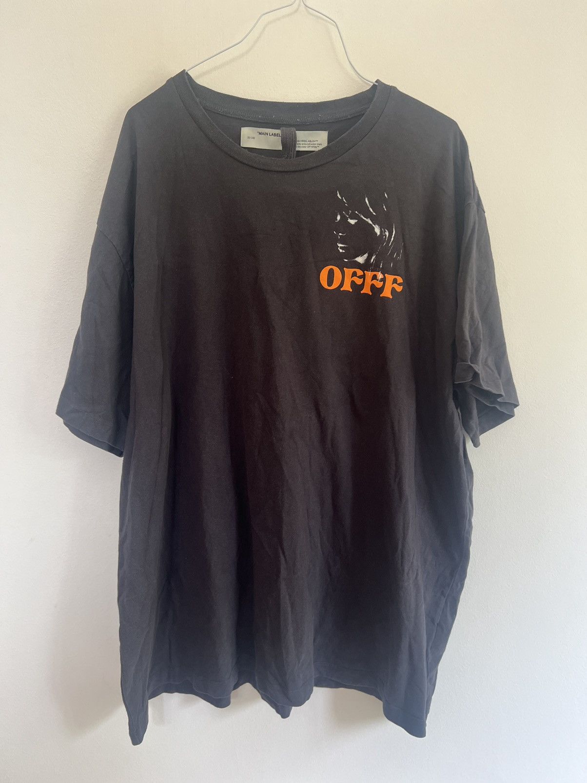 Off-White Off white Beige Portrait TEE Size US XL / EU 56 / 4 - 3 Thumbnail