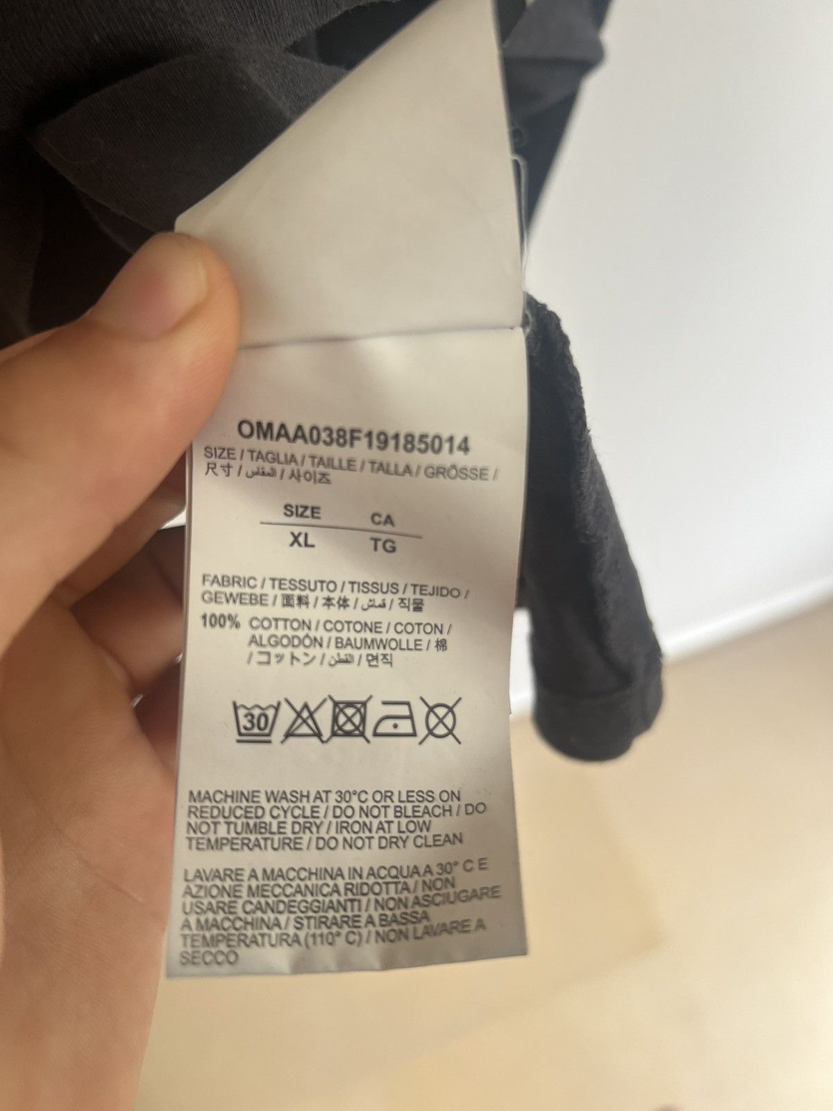 Off-White Off white Beige Portrait TEE Size US XL / EU 56 / 4 - 9 Thumbnail