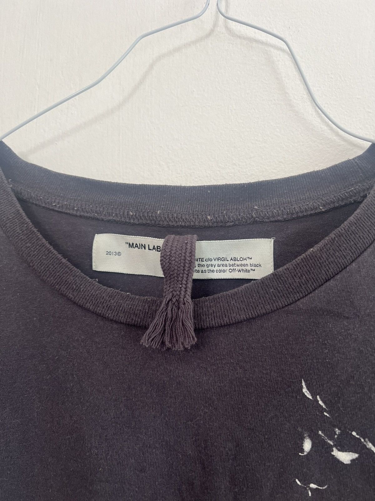 Off-White Off white Beige Portrait TEE Size US XL / EU 56 / 4 - 7 Thumbnail
