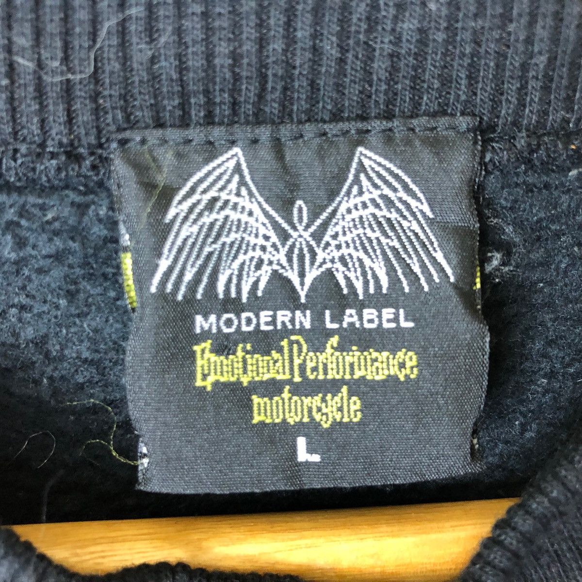 Vintage Vintage Modern label Motorcycle spirit sweatshirt casual Size US L / EU 52-54 / 3 - 5 Thumbnail