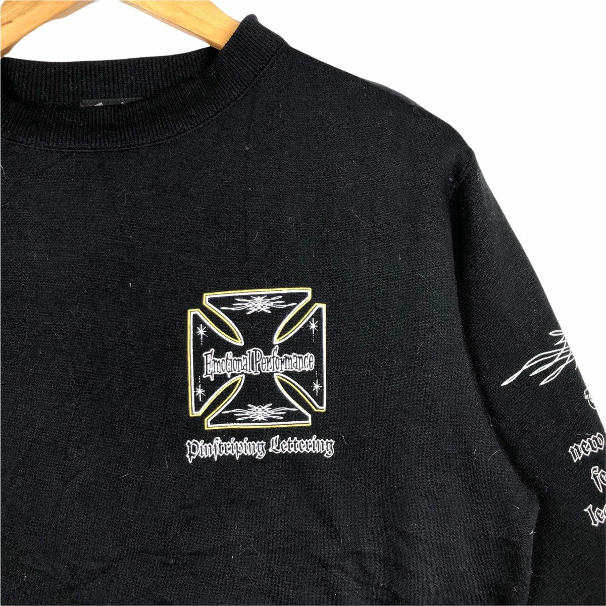 Vintage Vintage Modern label Motorcycle spirit sweatshirt casual Size US L / EU 52-54 / 3 - 2 Thumbnail