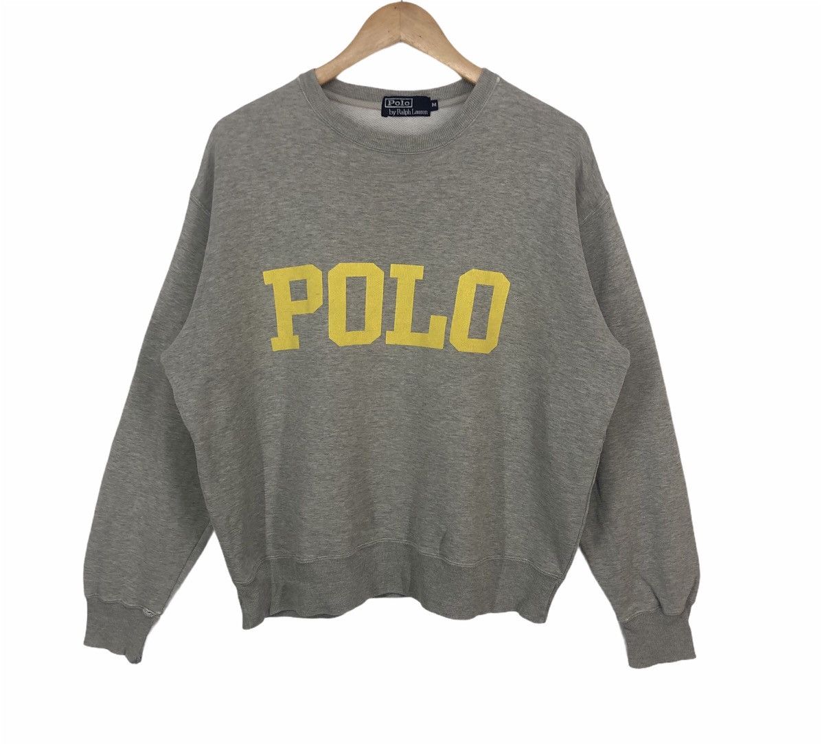 Polo Ralph Lauren Vintage POLO Ralph Lauren Spell Out Crewneck Sweatshirt Size US XL / EU 56 / 4 - 1 Thumbnail