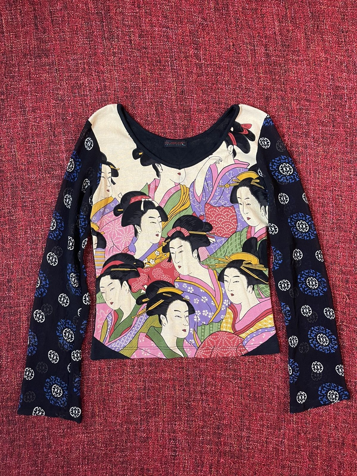 Custo Barcelona × Vintage Custo Barcelona JPG style Japanese pattern longsleeve Size S / US 4 / IT 40 - 1 Thumbnail