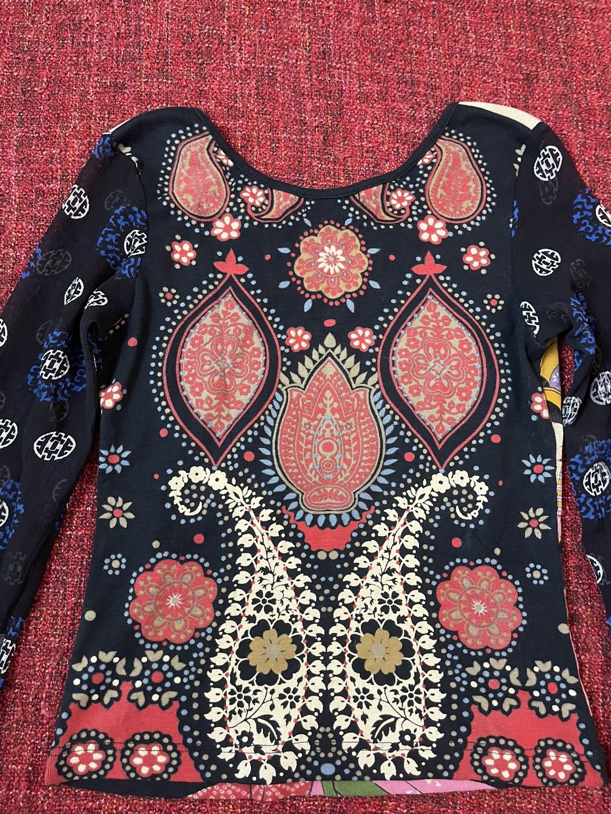Custo Barcelona × Vintage Custo Barcelona JPG style Japanese pattern longsleeve Size S / US 4 / IT 40 - 7 Thumbnail