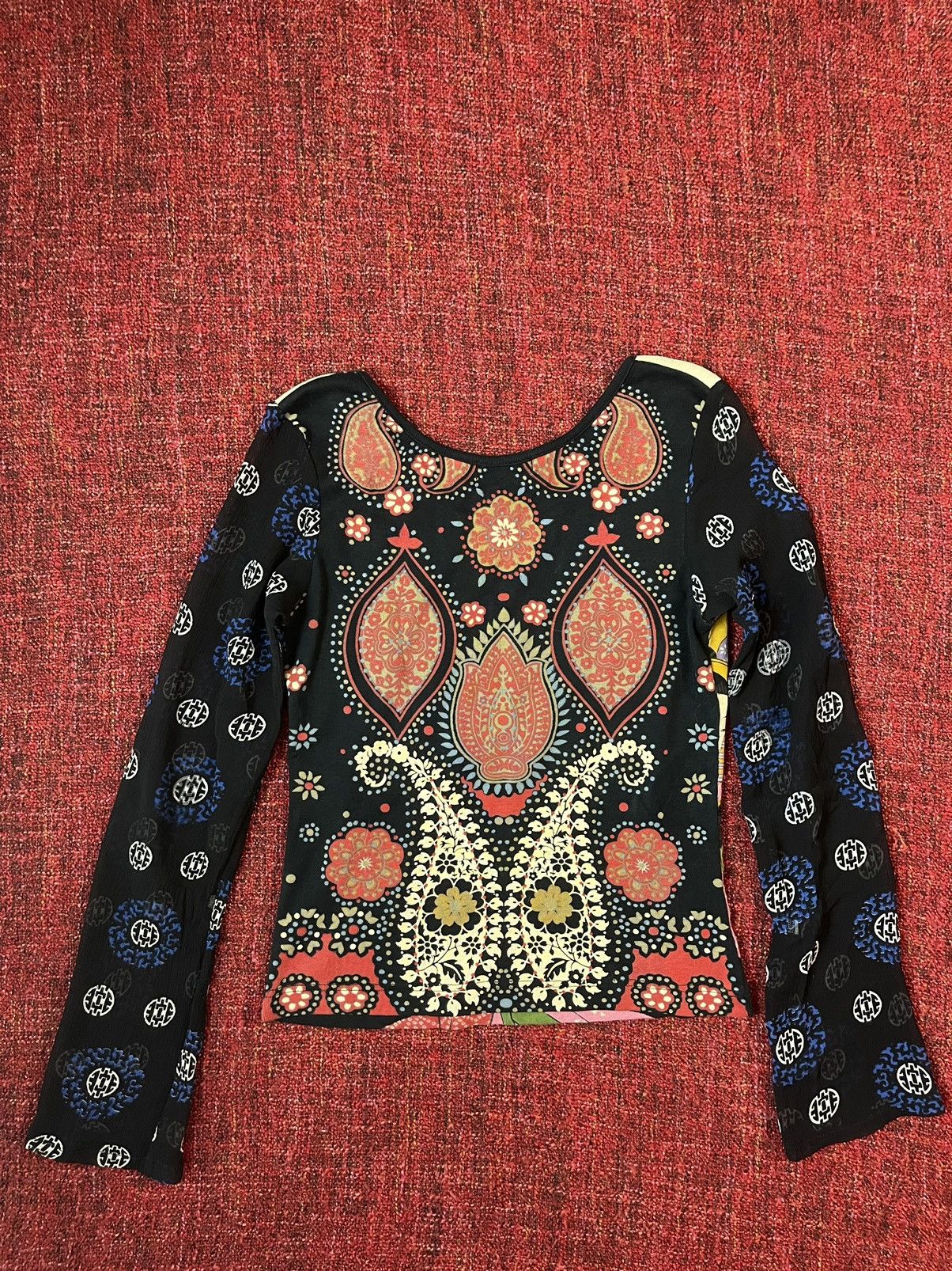 Custo Barcelona × Vintage Custo Barcelona JPG style Japanese pattern longsleeve Size S / US 4 / IT 40 - 6 Thumbnail
