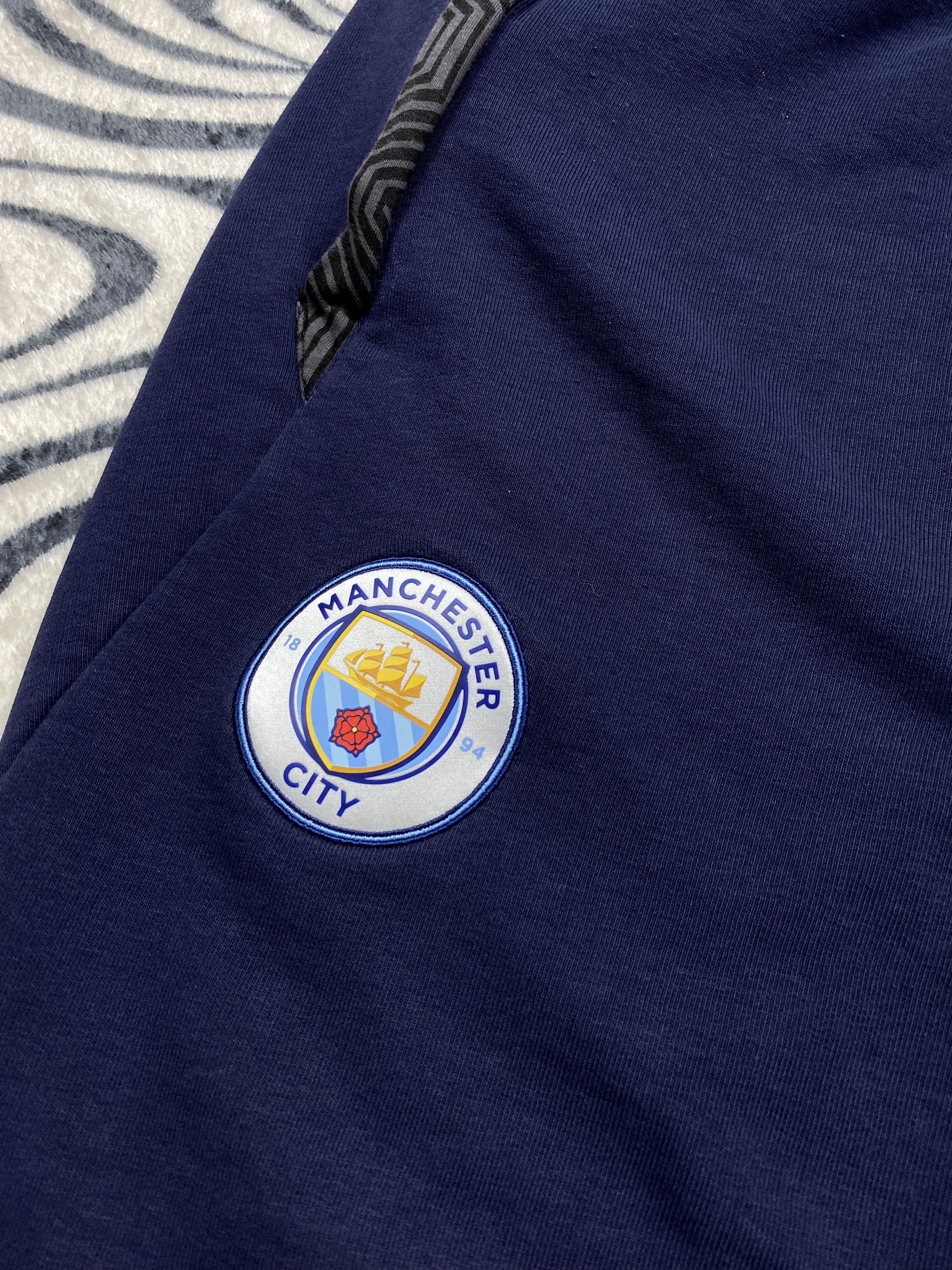 Puma Puma Manchester City Mens Cotton Pants Y2K Sweatpants Size US 32 / EU 48 - 3 Thumbnail