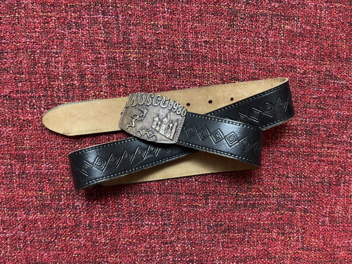 USA Olympics × Vintage Moscow Olympics 1980 rare vintage belt Size ONE SIZE - 1 Thumbnail