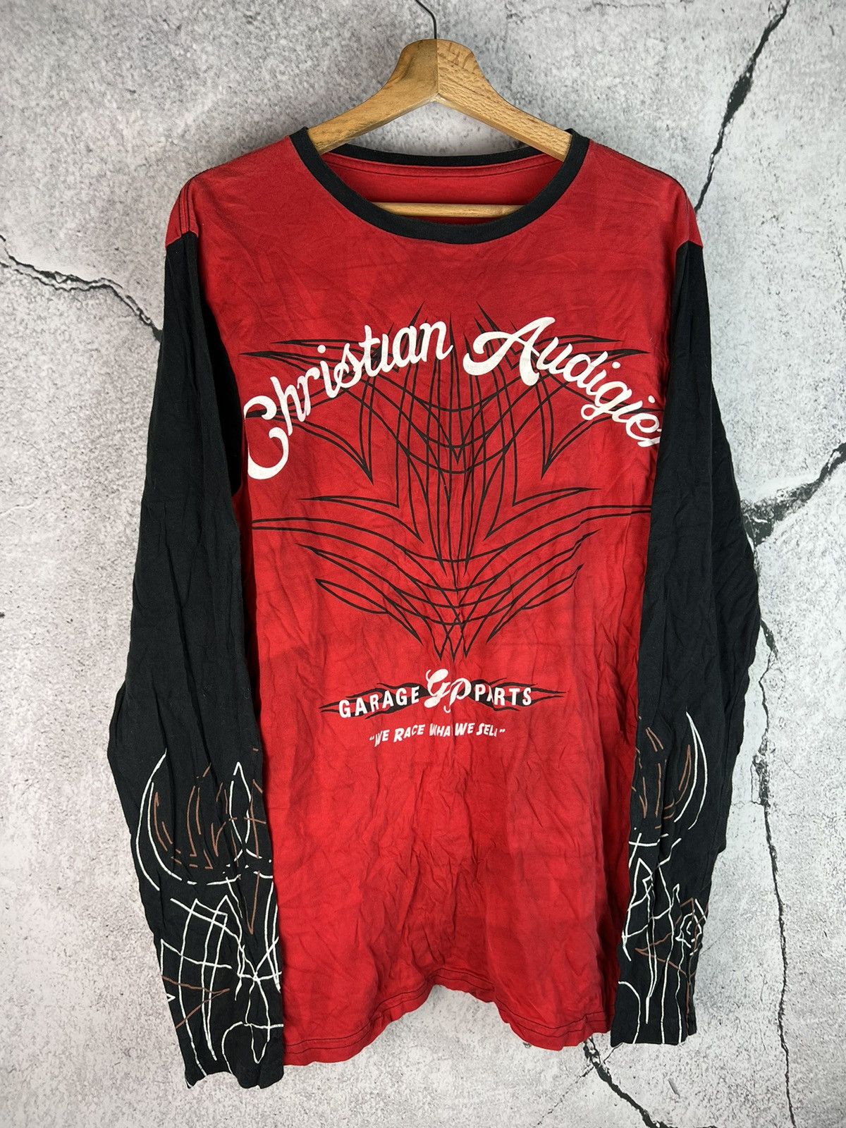 Christian Audiger Vintage moto racing long sleeve