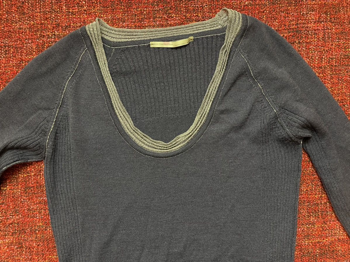Marithe + Francois Girbaud Marithe Francois Girbaud vintage avant garde purple sweater Size M / US 6-8 / IT 42-44 - 7 Thumbnail
