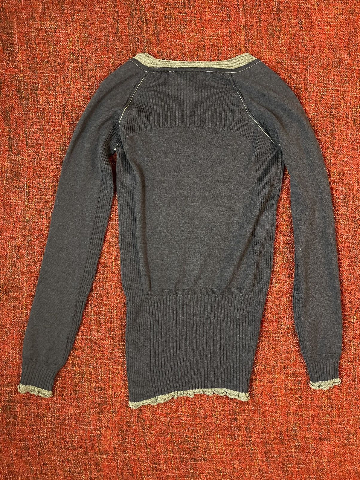 Marithe + Francois Girbaud Marithe Francois Girbaud vintage avant garde purple sweater Size M / US 6-8 / IT 42-44 - 6 Thumbnail