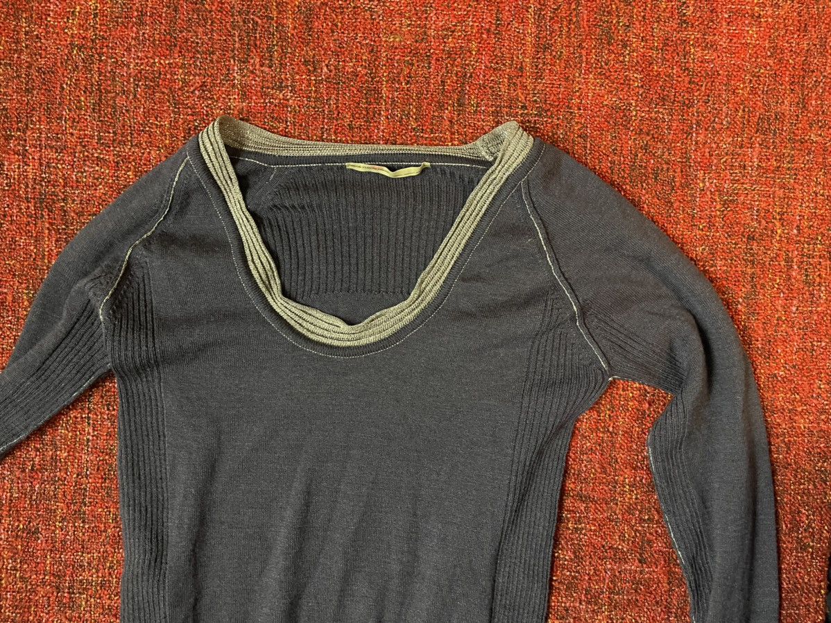 Marithe + Francois Girbaud Marithe Francois Girbaud vintage avant garde purple sweater Size M / US 6-8 / IT 42-44 - 5 Thumbnail