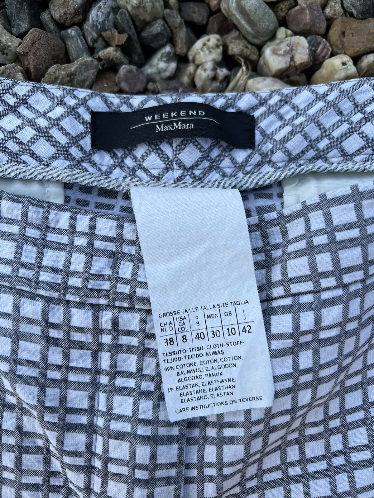 Max Mara Weekend Max Mara FTW113 checked pants Size 28" / US 6 / IT 42 - 3 Thumbnail