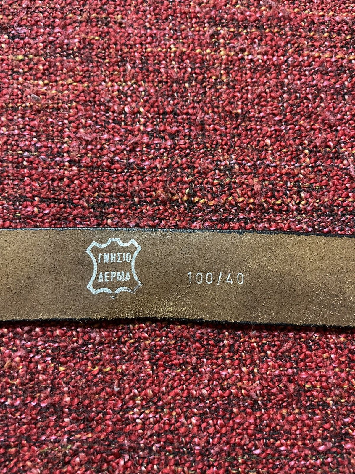 Diesel × Vintage Diesel y2k logo leather belt Size ONE SIZE - 7 Thumbnail