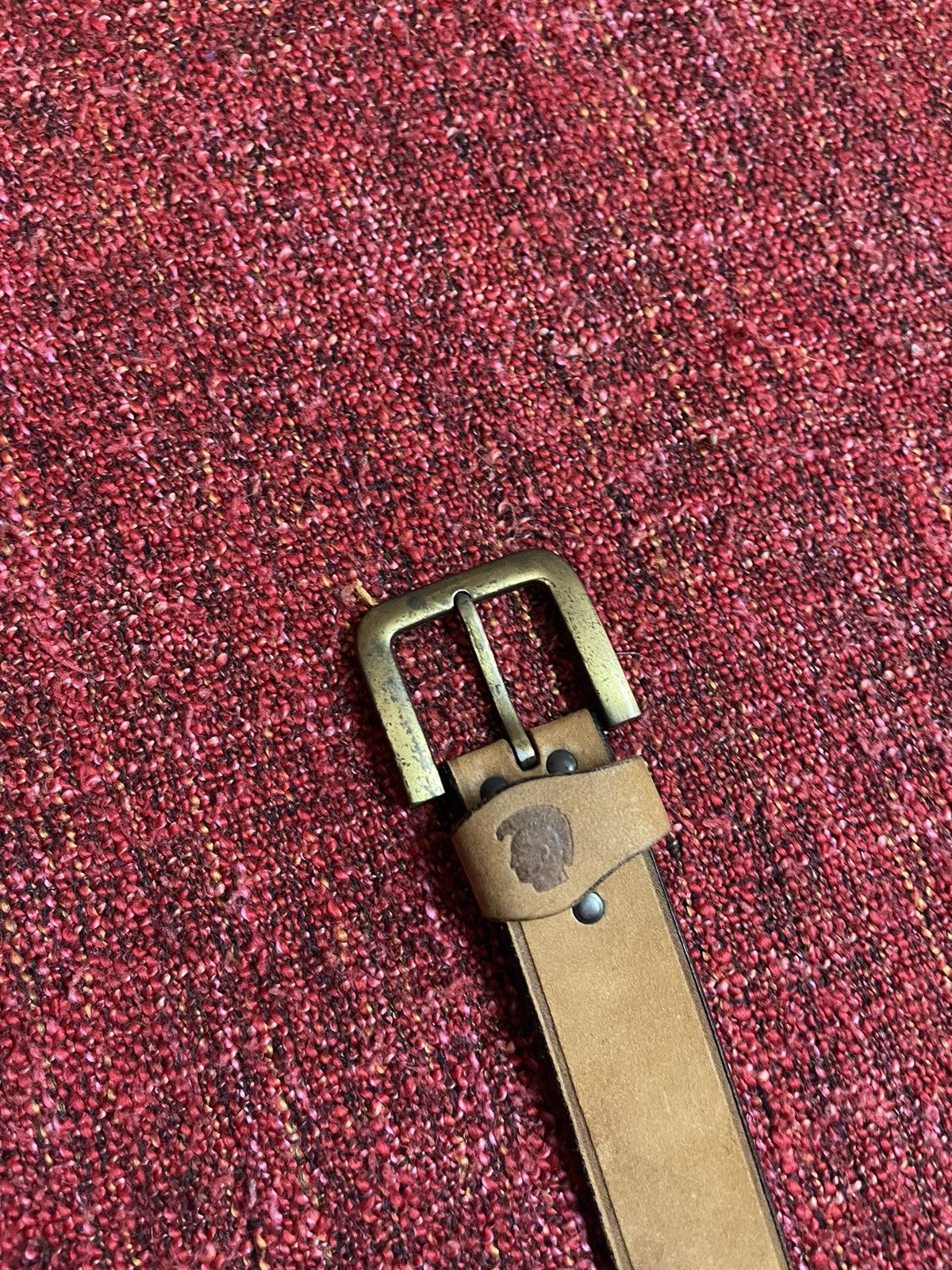 Diesel × Vintage Diesel y2k logo leather belt Size ONE SIZE - 6 Thumbnail
