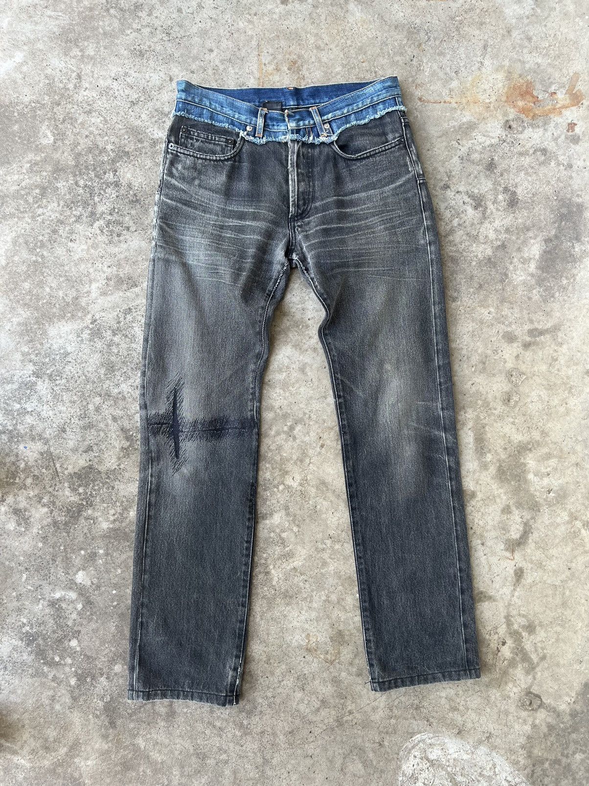 S/S06 Dior Cummerbund Denim by Hedi Slimane