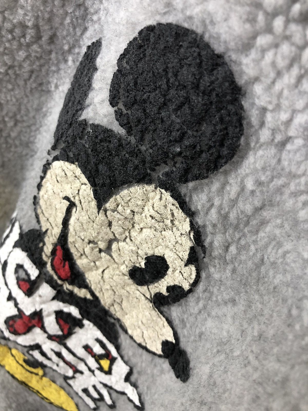 Disney × Japanese Brand × Mickey Mouse Mickey Mouse Fleece Crewneck Sweatshirt Size US XL / EU 56 / 4 - 5 Thumbnail