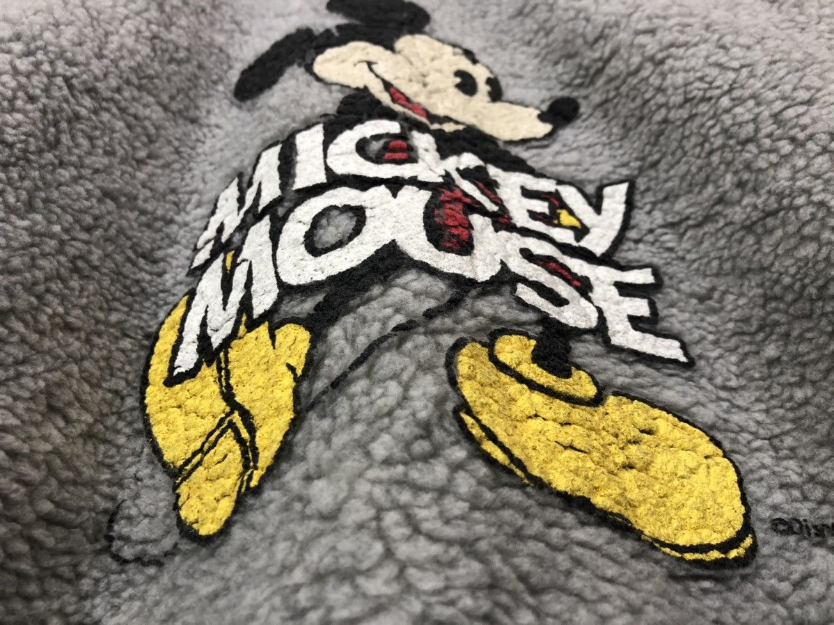 Disney × Japanese Brand × Mickey Mouse Mickey Mouse Fleece Crewneck Sweatshirt Size US XL / EU 56 / 4 - 6 Thumbnail