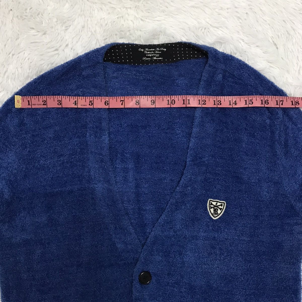 Japanese Brand RNA Inc Only Anarchists Are Pretty Sweater Cardigan Size US M / EU 48-50 / 2 - 20 Thumbnail