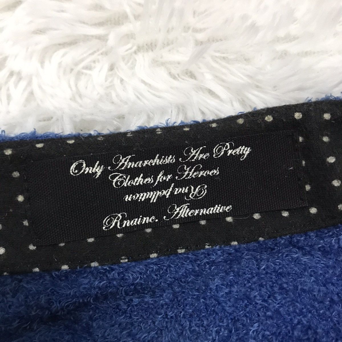 Japanese Brand RNA Inc Only Anarchists Are Pretty Sweater Cardigan Size US M / EU 48-50 / 2 - 15 Thumbnail