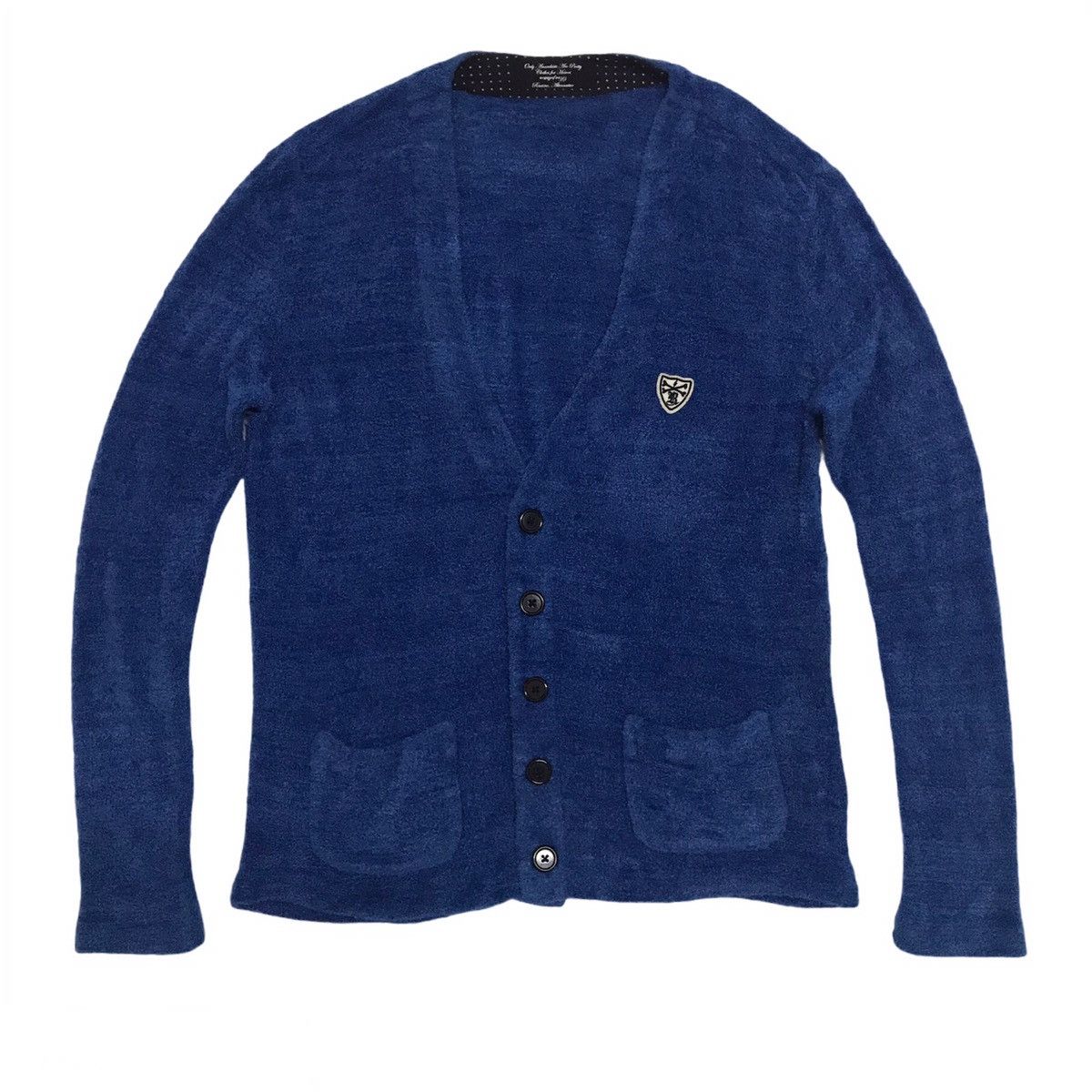 Japanese Brand RNA Inc Only Anarchists Are Pretty Sweater Cardigan Size US M / EU 48-50 / 2 - 1 Thumbnail