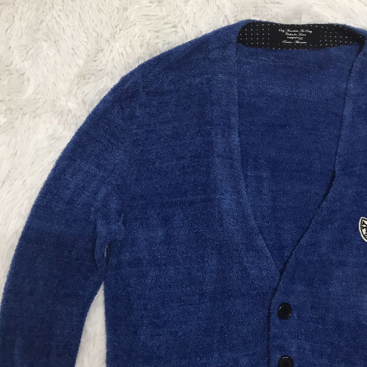 Japanese Brand RNA Inc Only Anarchists Are Pretty Sweater Cardigan Size US M / EU 48-50 / 2 - 6 Thumbnail