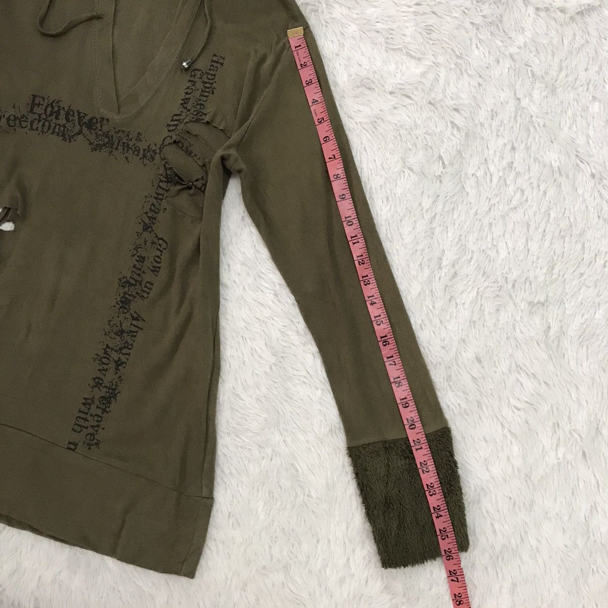 Japanese Brand Equdorp Cutting Distress Style Sweatshirt/Sweater Hoodie Size US L / EU 52-54 / 3 - 22 Thumbnail