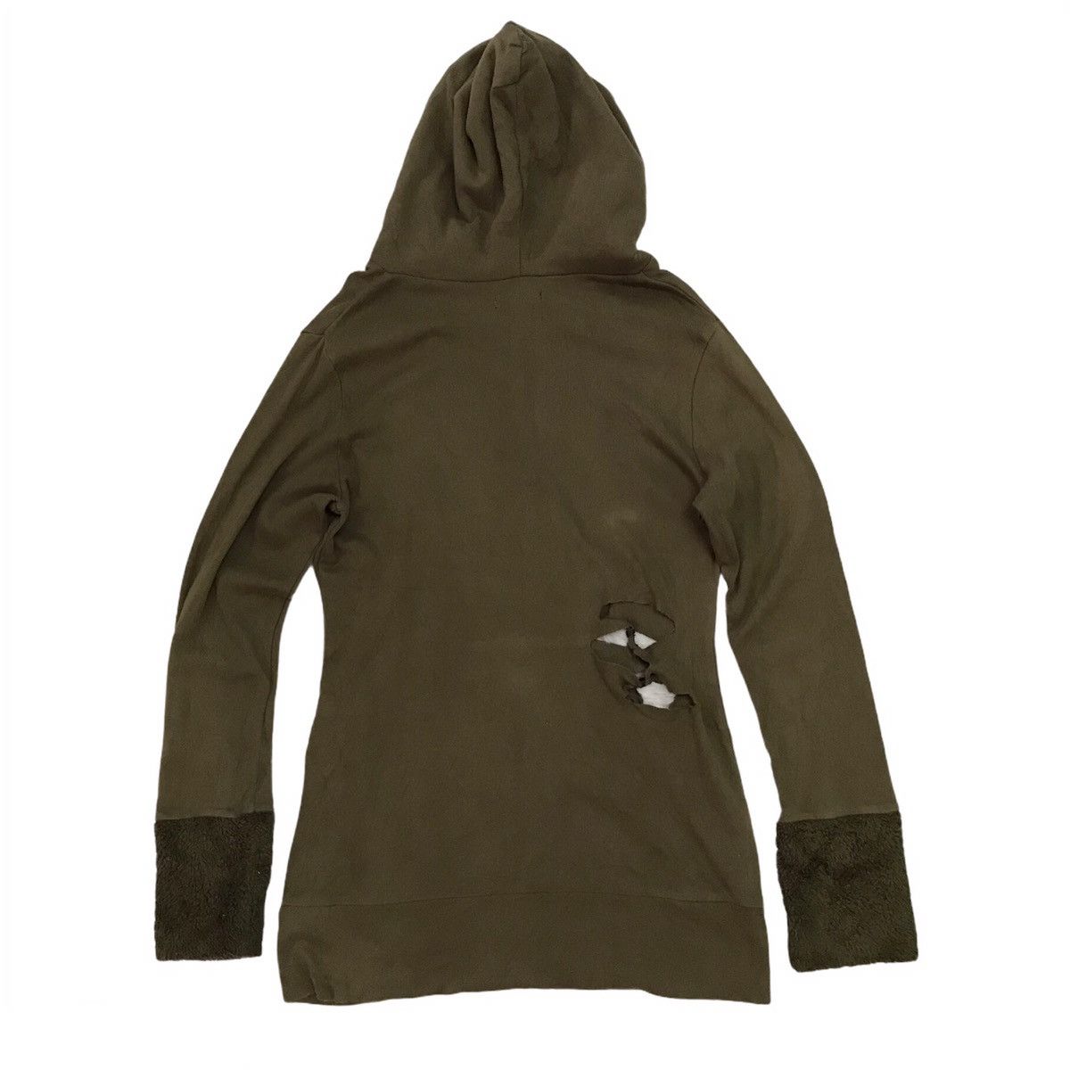 Japanese Brand Equdorp Cutting Distress Style Sweatshirt/Sweater Hoodie Size US L / EU 52-54 / 3 - 2 Thumbnail
