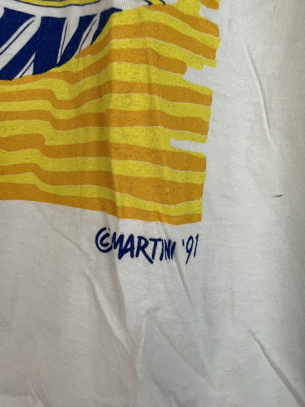 Vintage Vintage Martini rare 1991 90s alcohol tshirt Size US M / EU 48-50 / 2 - 4 Thumbnail